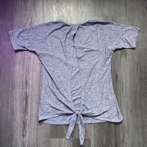 Ethereal blue heather top